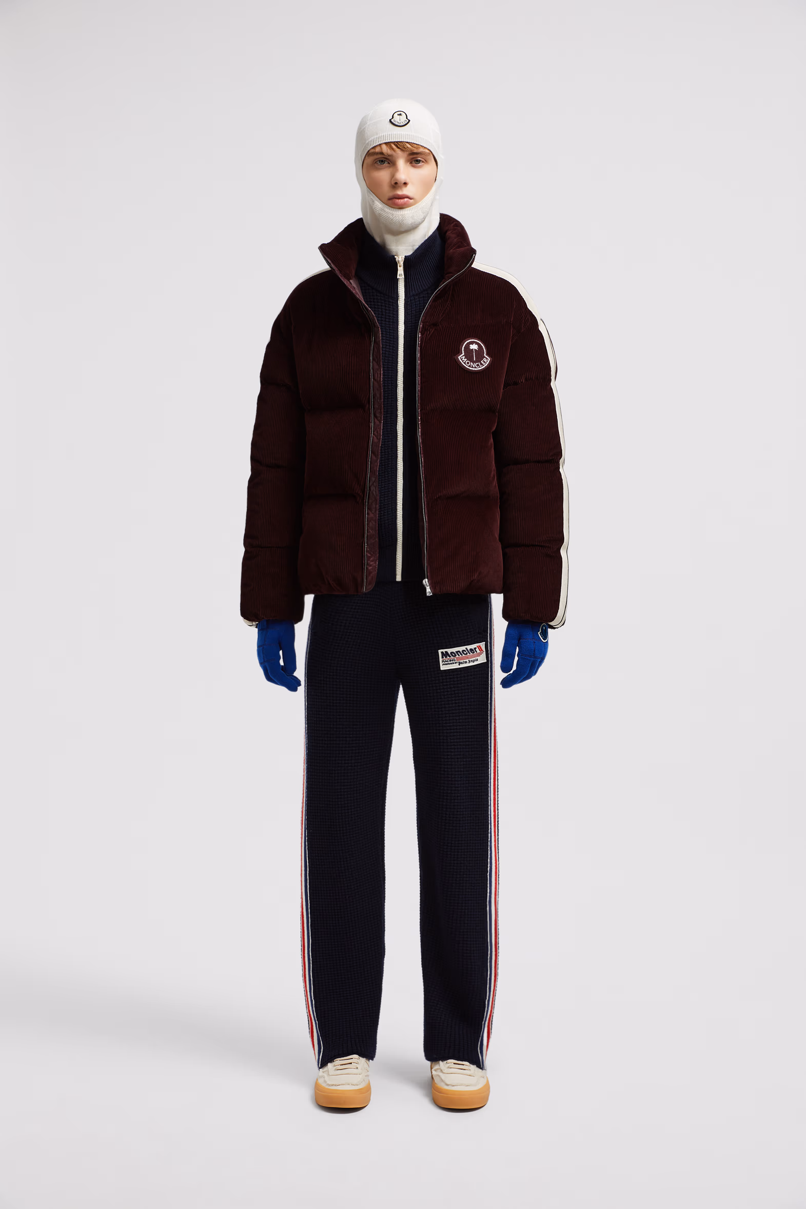 Moncler x Palm Angels Wool Sweatpants Gender Neutral Royal Blue Moncler 0
